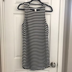 Striped shift dress
